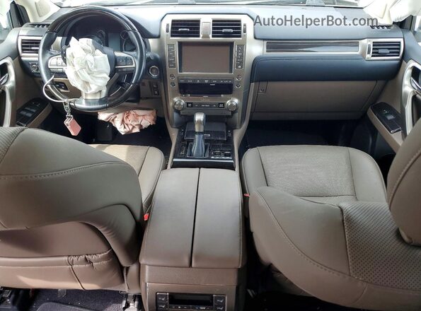 JTJAM7BX1M5296504 2021 LEXUS GX White Առջևի վահանակի տեսք