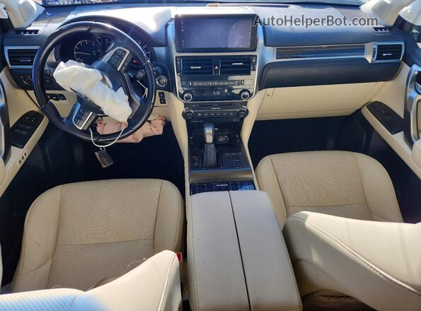 JTJAM7BX1N5327848 2022 LEXUS GX Black Առջևի վահանակի տեսք