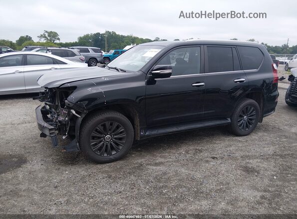 JTJAM7BX3M5268218 2021 LEXUS GX 460 Black Առջևի ձախ երեք քառորդ տեսարան
