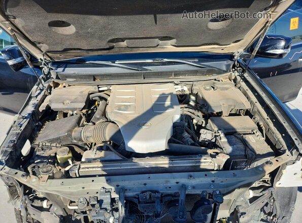 JTJAM7BX3M5280479 2021 LEXUS GX Black Engine compartment view