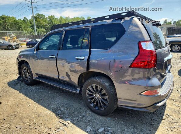 JTJAM7BX3N5331500 2022 LEXUS GX Charcoal უკანა მარცხენა