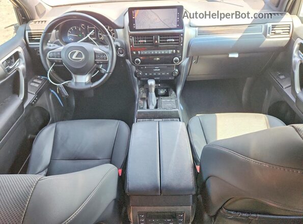 JTJAM7BX3N5331500 2022 LEXUS GX Charcoal წინა პანელის ხედი