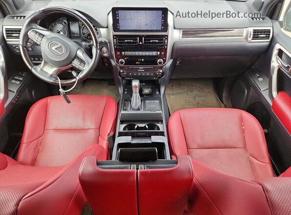 JTJAM7BX4P5369370 2023 LEXUS GX Black Dashboard view
