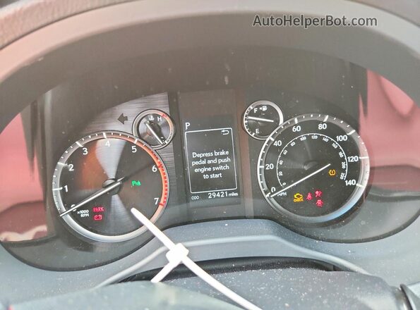 JTJAM7BX4P5369370 2023 LEXUS GX Black Instrument cluster view