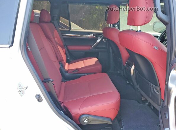 JTJAM7BX4P5377615 2023 LEXUS GX Белый Вид задней части салона
