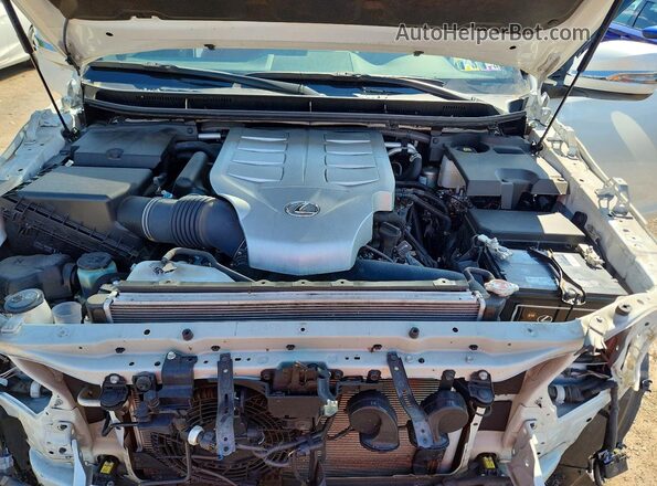 JTJAM7BX4P5377615 2023 LEXUS GX Белый Вид подкапотного пространства