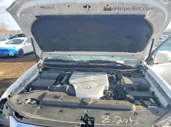 JTJAM7BX5N5325259 2022 LEXUS GX White Вид підкапотного простору