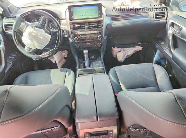 JTJAM7BX5P5353582 2023 LEXUS GX White წინა პანელის ხედი