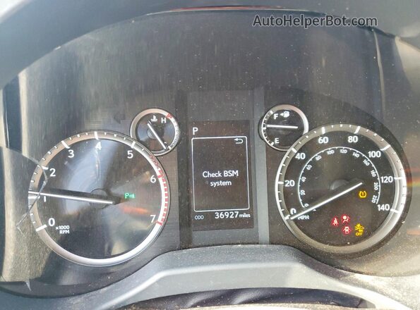 JTJAM7BX6P5341702 2023 LEXUS GX Tan Instrument cluster view