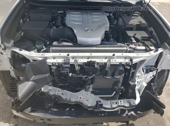 JTJAM7BX6P5373467 2023 LEXUS GX Белый Вид подкапотного пространства