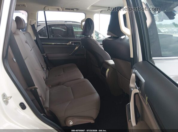 JTJAM7BX6P5384484 2023 LEXUS GX 460 White VIN კოდის სტიკერის ხედი