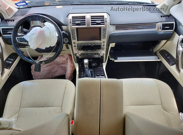 JTJAM7BX7L5263540 2020 LEXUS GX White Widok deski rozdzielczej