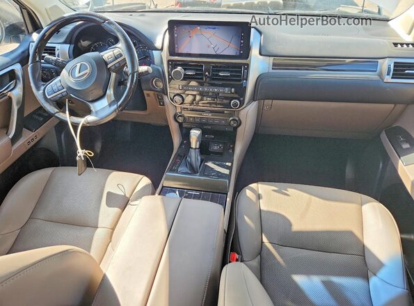 JTJAM7BX7N5307815 2022 LEXUS GX White Вид панелі приладів