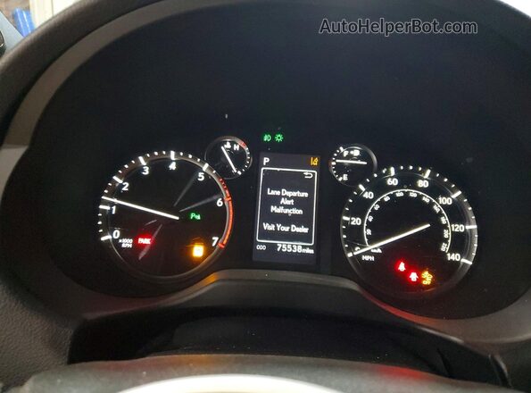 JTJAM7BX8M5294295 2021 LEXUS GX Silver Սարքավորումների վահանակի տեսք