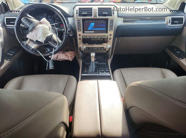 JTJAM7BX9M5288974 2021 LEXUS GX White Вид панелі приладів