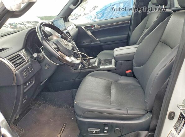 JTJAM7BX9N5320467 2022 LEXUS GX White Widok wnętrza z przodu