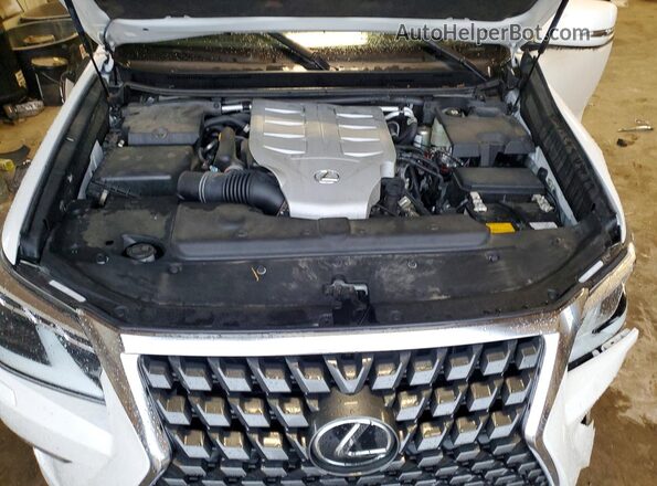 JTJAM7BX9N5320467 2022 LEXUS GX White Widok komory silnika