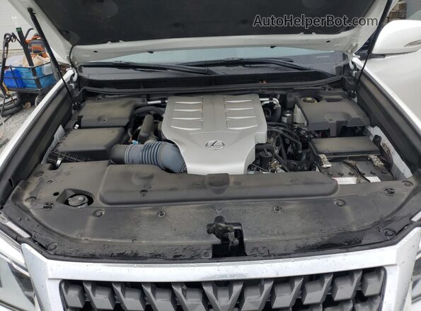 JTJAM7BX9P5359403 2023 LEXUS GX White Engine compartment view