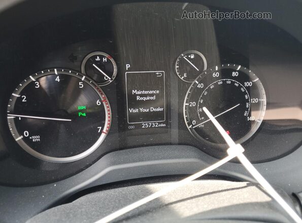 JTJAM7BX9P5359403 2023 LEXUS GX White Instrument cluster view