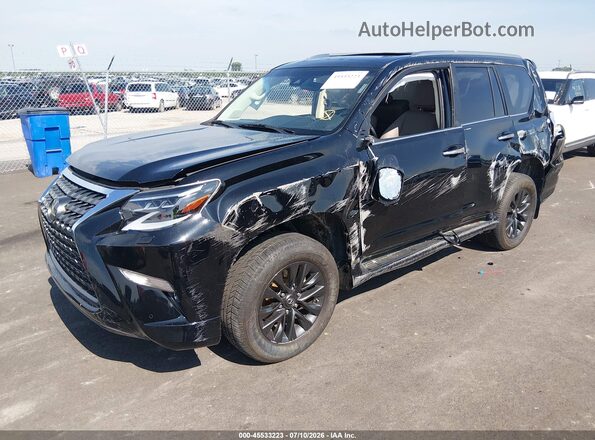 JTJAM7BXXL5265976 2020 LEXUS GX 460 Black Передня ліва чверть