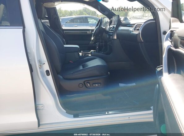JTJAM7BXXP5359961 2023 LEXUS GX 460 White Widok wnętrza z przodu