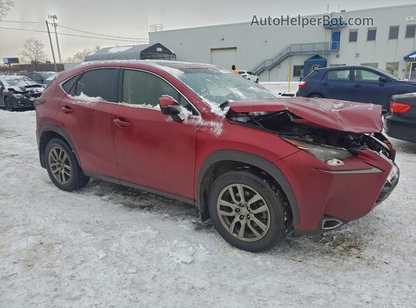 JTJBARBZ0G2048938 2016 LEXUS NX Red Front right