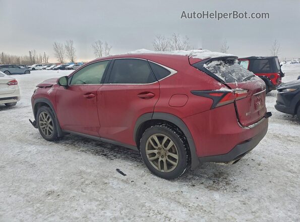 JTJBARBZ0G2048938 2016 LEXUS NX Red Rear left
