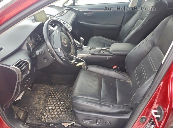 JTJBARBZ0G2048938 2016 LEXUS NX Red Front interior view