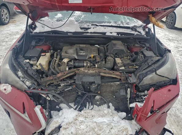 JTJBARBZ0G2048938 2016 LEXUS NX Red Rear interior view