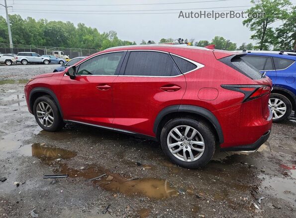 JTJBARBZ0G2053671 2016 LEXUS NX Красный Задняя левая четверть