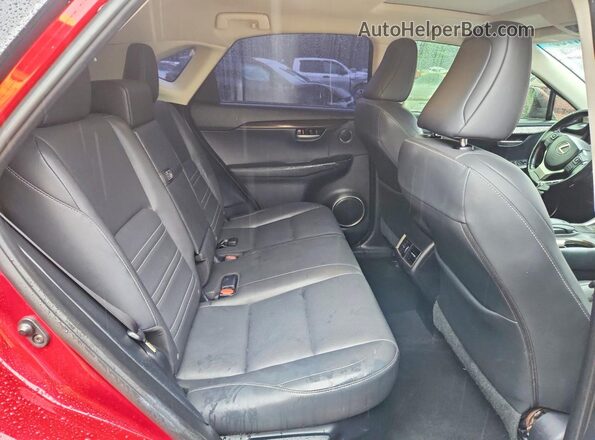 JTJBARBZ0G2053671 2016 LEXUS NX Красный Вид задней части салона