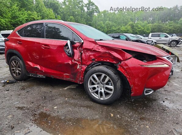JTJBARBZ0G2053671 2016 LEXUS NX Красный Передняя правая четверть
