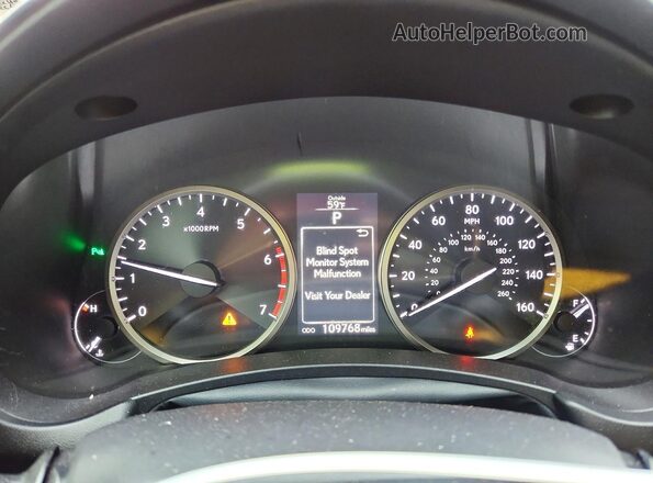 JTJBARBZ0G2053671 2016 LEXUS NX Красный Вид щитка приборов