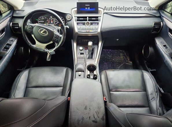 JTJBARBZ0G2053671 2016 LEXUS NX Красный Вид панели приборов
