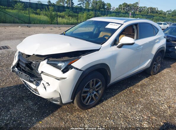 JTJBARBZ0G2079574 2016 LEXUS NX 200T White Przód lewy