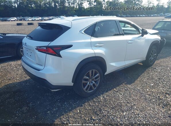 JTJBARBZ0G2079574 2016 LEXUS NX 200T White Tył prawy