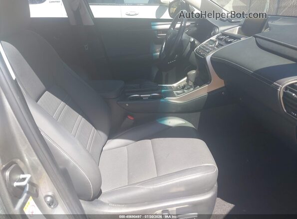 JTJBARBZ1G2088848 2016 LEXUS NX 200T Gray წინა სალონის ხედი