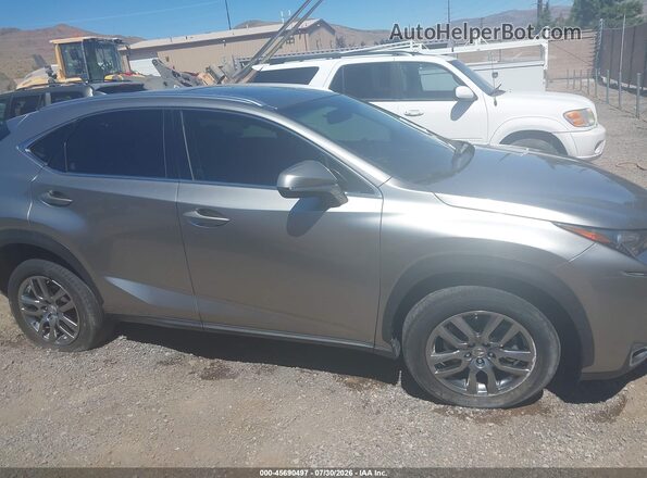 JTJBARBZ1G2088848 2016 LEXUS NX 200T Gray უკანა სალონის ხედი
