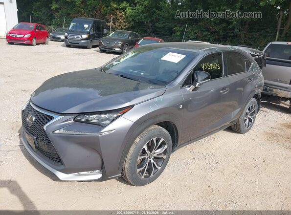 JTJBARBZ1H2108355 2017 LEXUS NX 200T Silver Vista tres cuartos delantera izquierda