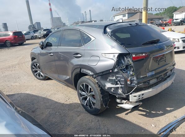 JTJBARBZ1H2108355 2017 LEXUS NX 200T Silver Trasero izquierdo