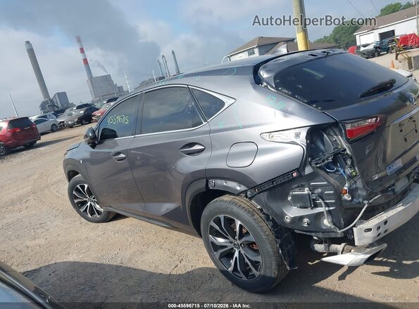 JTJBARBZ1H2108355 2017 LEXUS NX 200T Silver 