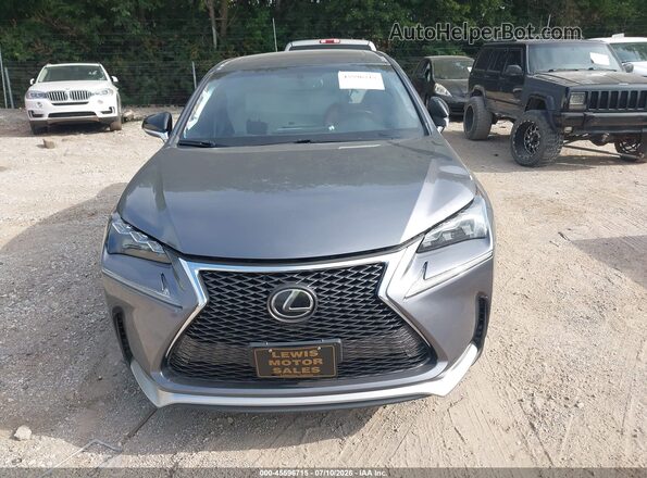 JTJBARBZ1H2108355 2017 LEXUS NX 200T Silver Vista interior trasera