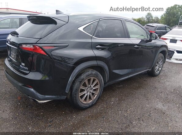 JTJBARBZ1H2112292 2017 LEXUS NX 200T Black უკანა მარჯვენა
