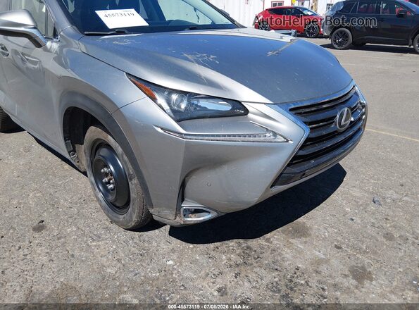 JTJBARBZ1H2118271 2017 LEXUS NX 200T Silver წინა ხედი
