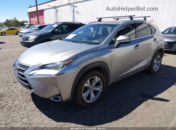 JTJBARBZ1H2118271 2017 LEXUS NX 200T Silver წინა მარცხენა ხედი სამი მეოთხედიდან