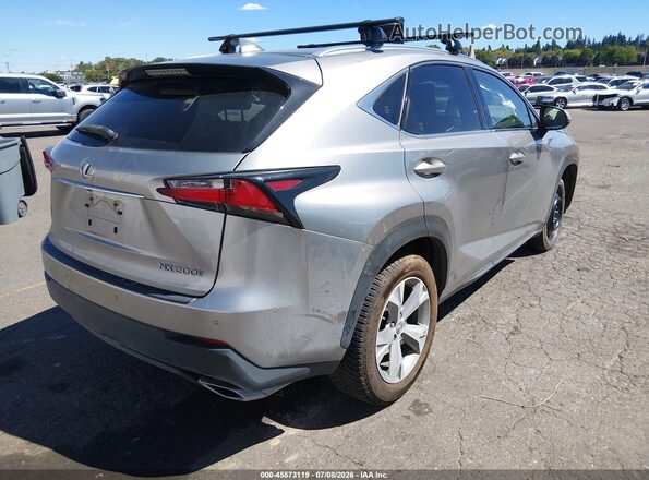JTJBARBZ1H2118271 2017 LEXUS NX 200T Silver უკანა მარჯვენა