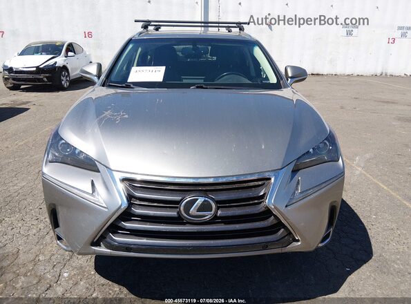 JTJBARBZ1H2118271 2017 LEXUS NX 200T Silver უკანა სალონის ხედი
