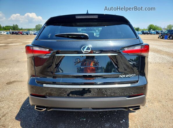 JTJBARBZ1H2135698 2017 LEXUS NX Black Rear view