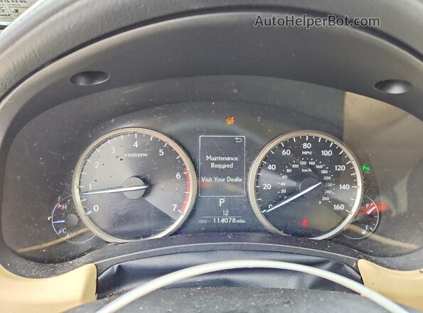 JTJBARBZ1J2162650 2018 LEXUS NX White Սարքավորումների վահանակի տեսք
