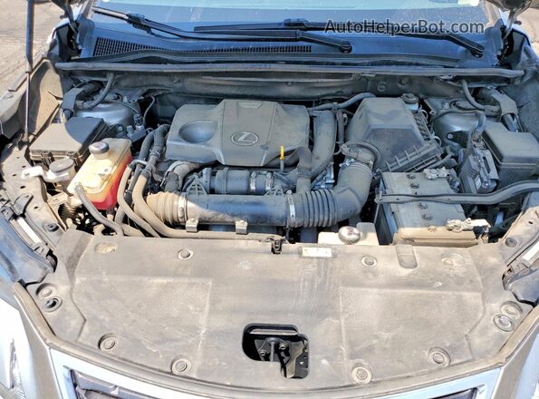 JTJBARBZ1K2197528 2019 LEXUS NX Silver Vista del compartimento del motor